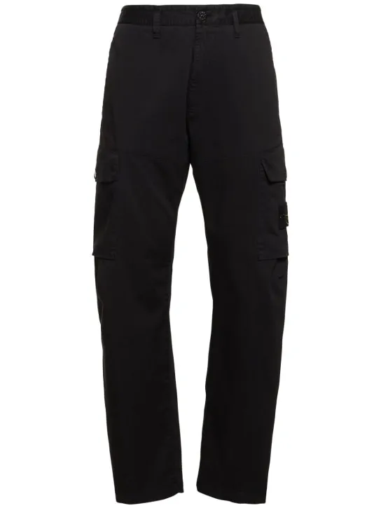 Stone Island   Stretch cotton cargo pants 