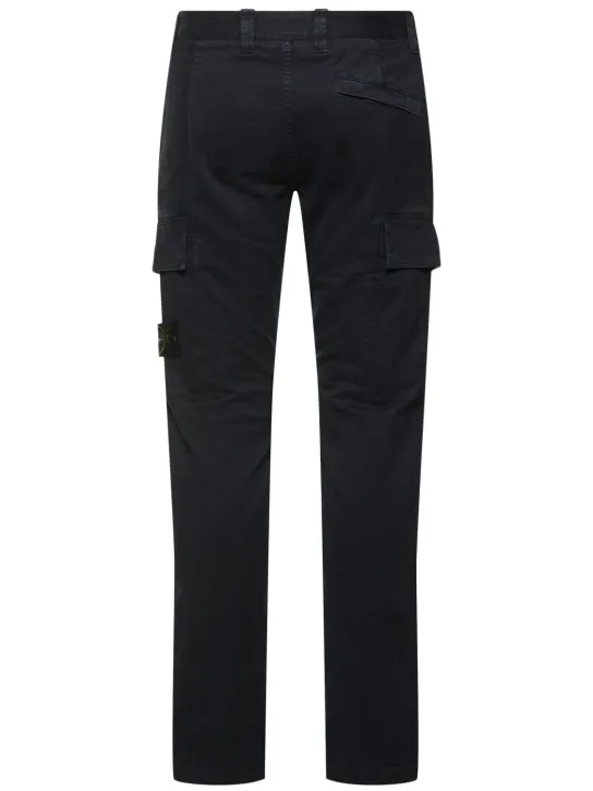 Stone Island   Stretch cotton regular pants 