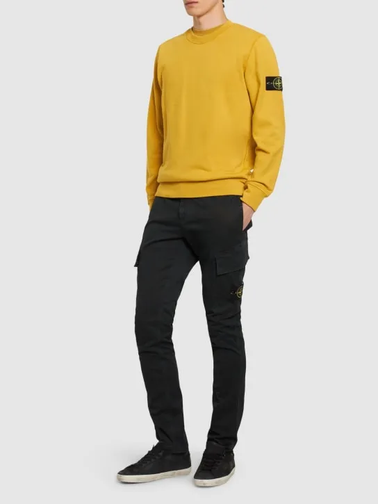 Stone Island   Stretch cotton regular pants 