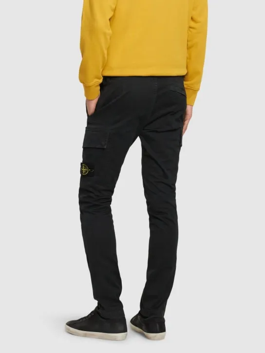 Stone Island   Stretch cotton regular pants 