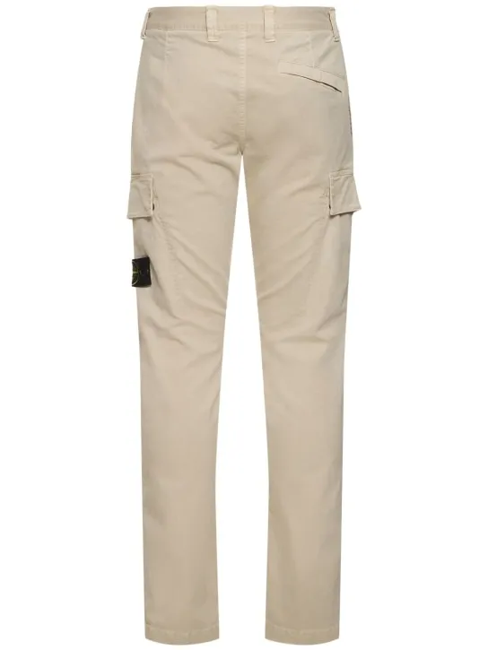 Stone Island   Stretch cotton regular pants 