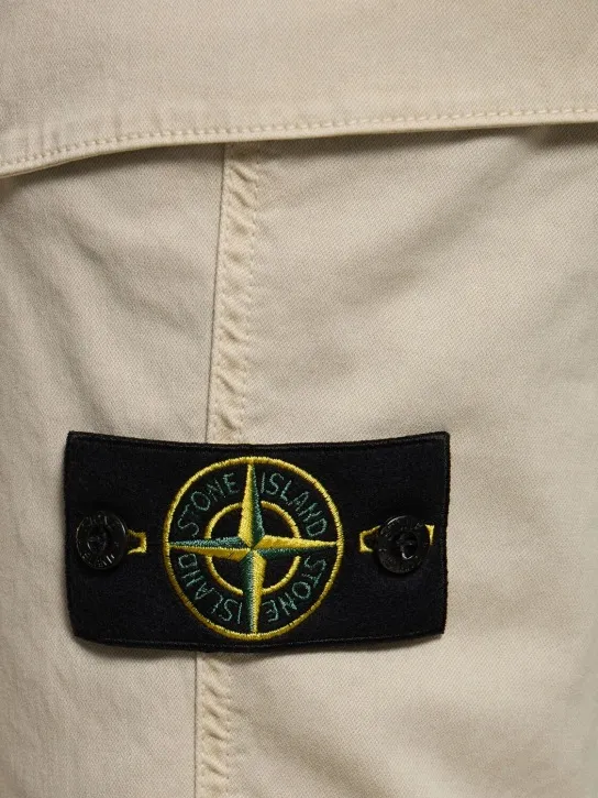 Stone Island   Stretch cotton regular pants 