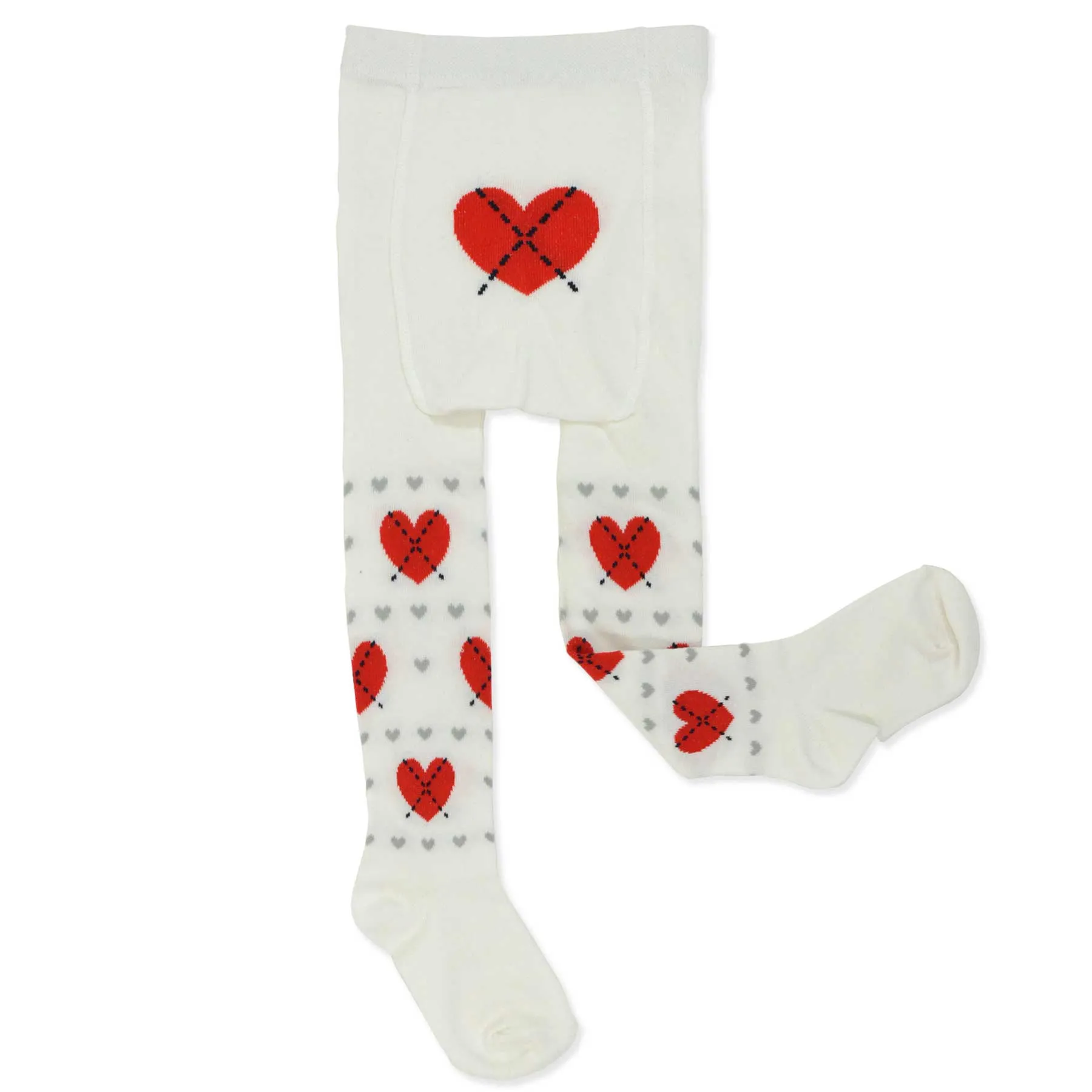 TeeHee Socks Kid's Casual Cotton Tights Cup Cakes 3-Pack (K1606)