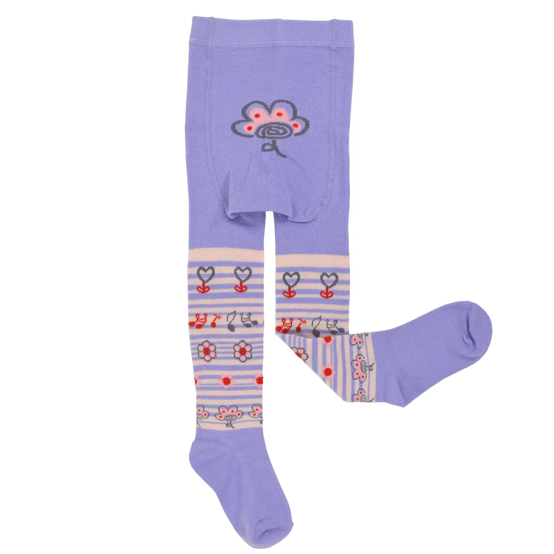 TeeHee Socks Kid's Casual Cotton Tights Cup Cakes 3-Pack (K1606)