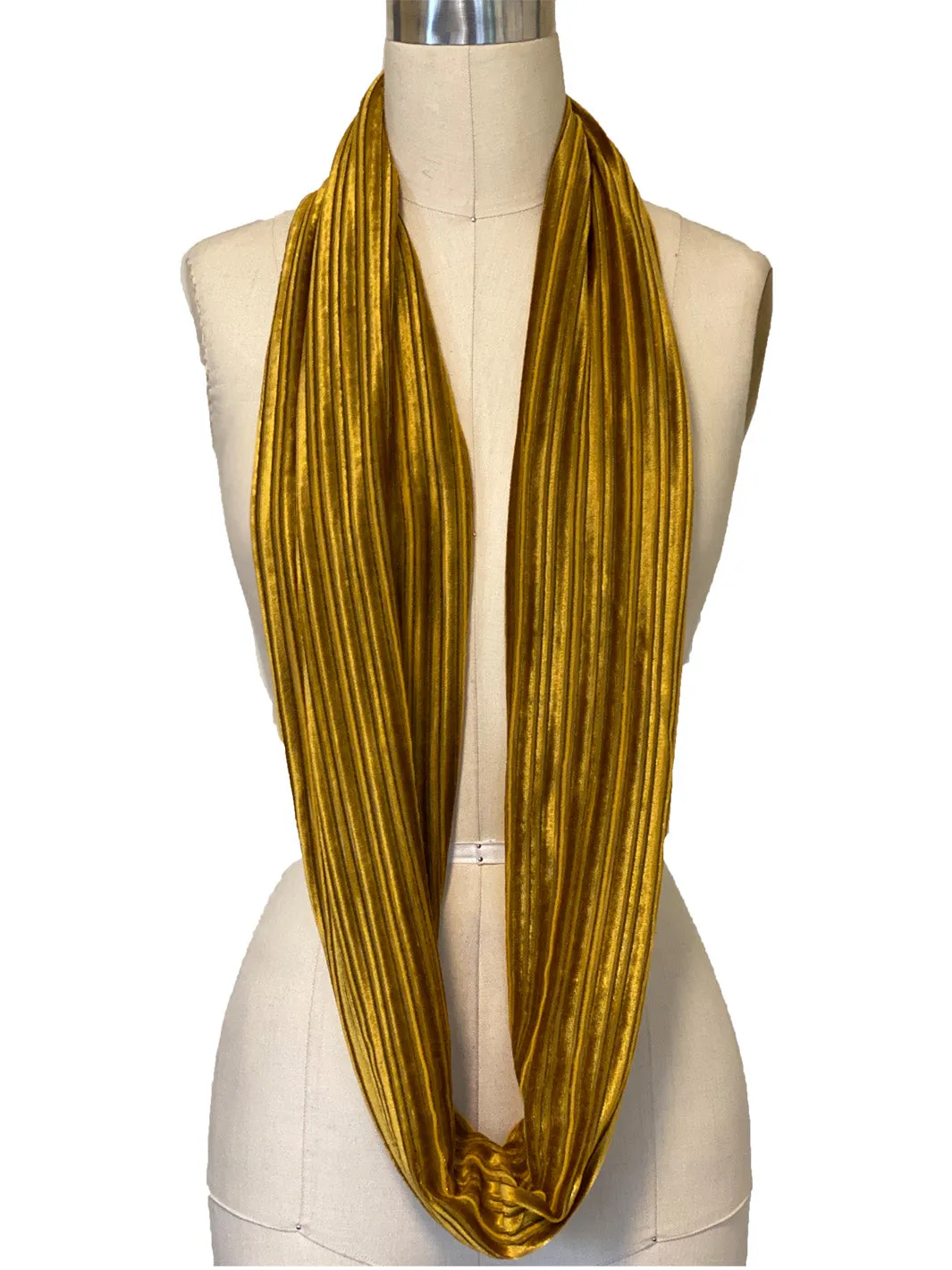 Velvet Infinity Scarf