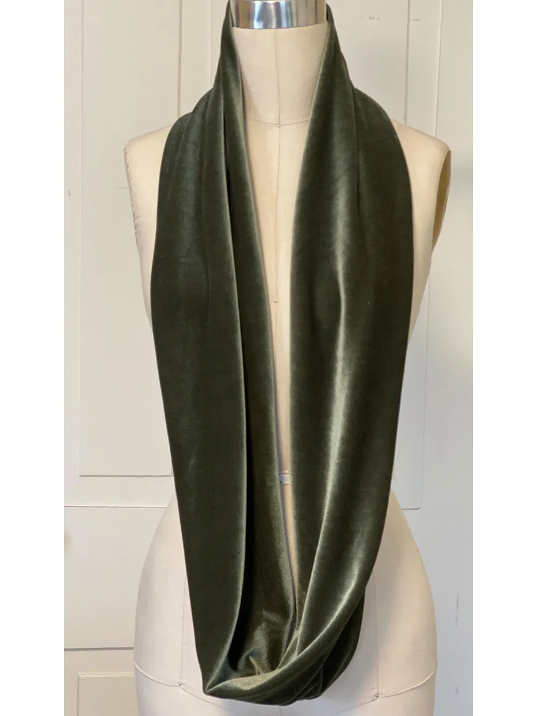 Velvet Infinity Scarf