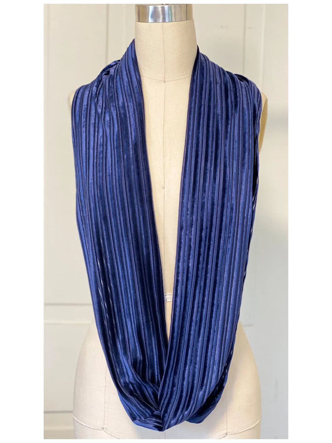 Velvet Infinity Scarf