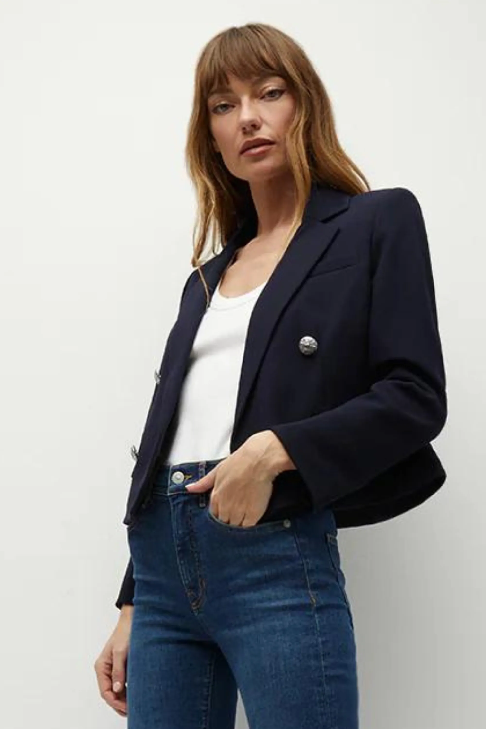 Veronica Beard Zion Jacket w/ Shirting