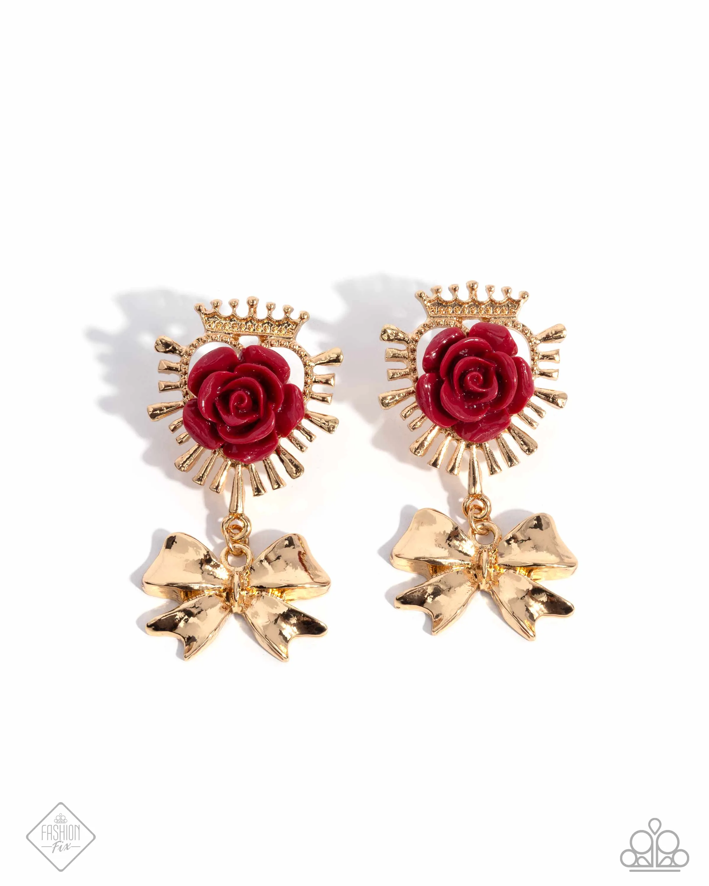 Victorian Value: Gold Earrings