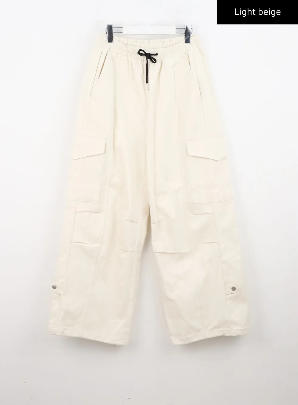 Wide-Leg Cargo Sweat Pants CN303