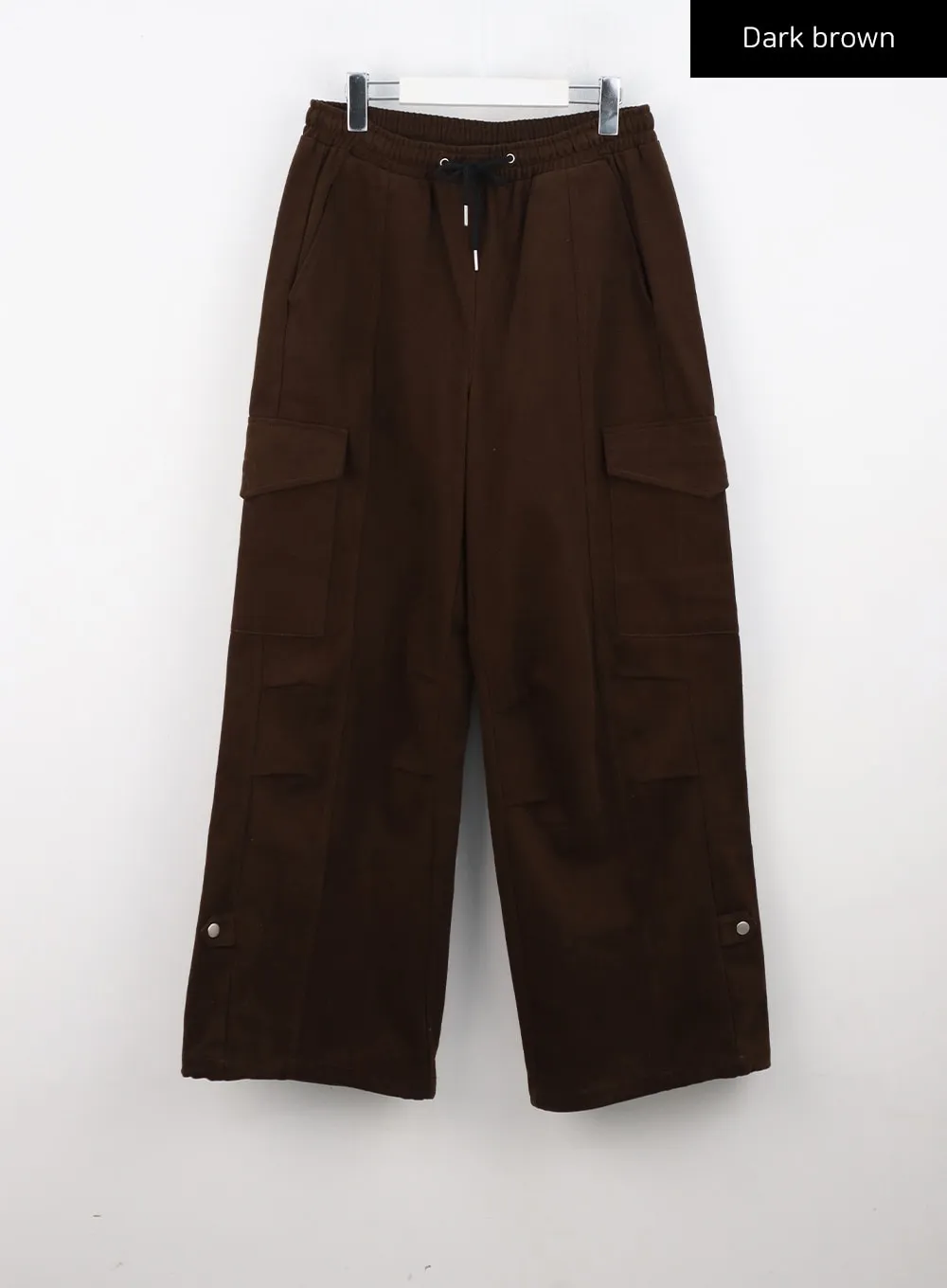 Wide-Leg Cargo Sweat Pants CN303