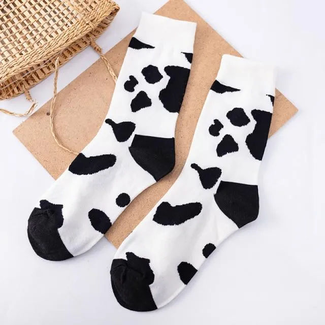 Women Skateboard Socks Cool Hip Hop Women Socks Streetwear Socks