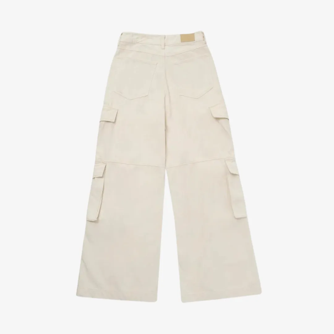 womens honor the gift cargo pants (bone)