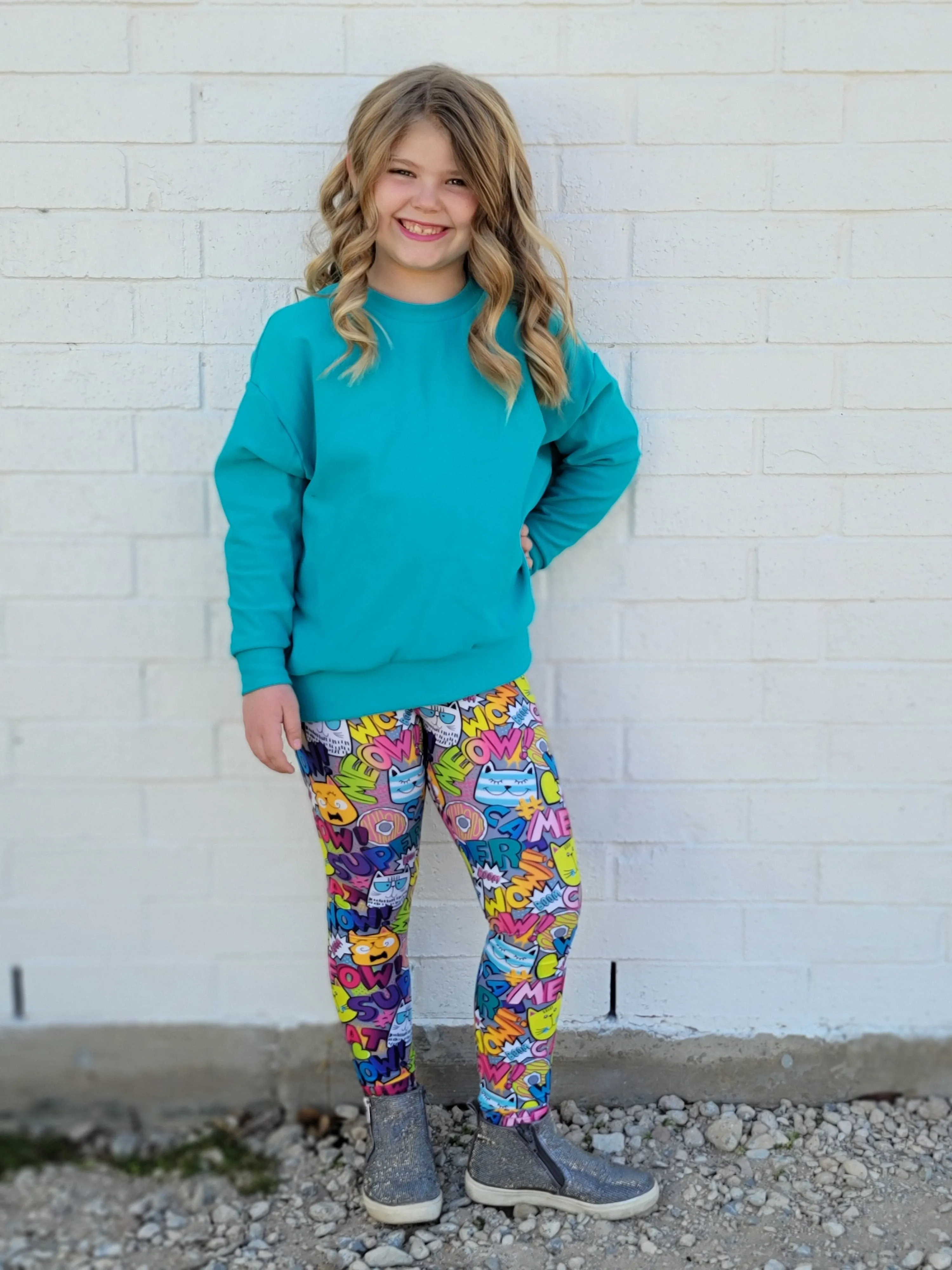 Youth Sav's Sweatshirt  PDF Sewing Pattern 2-16