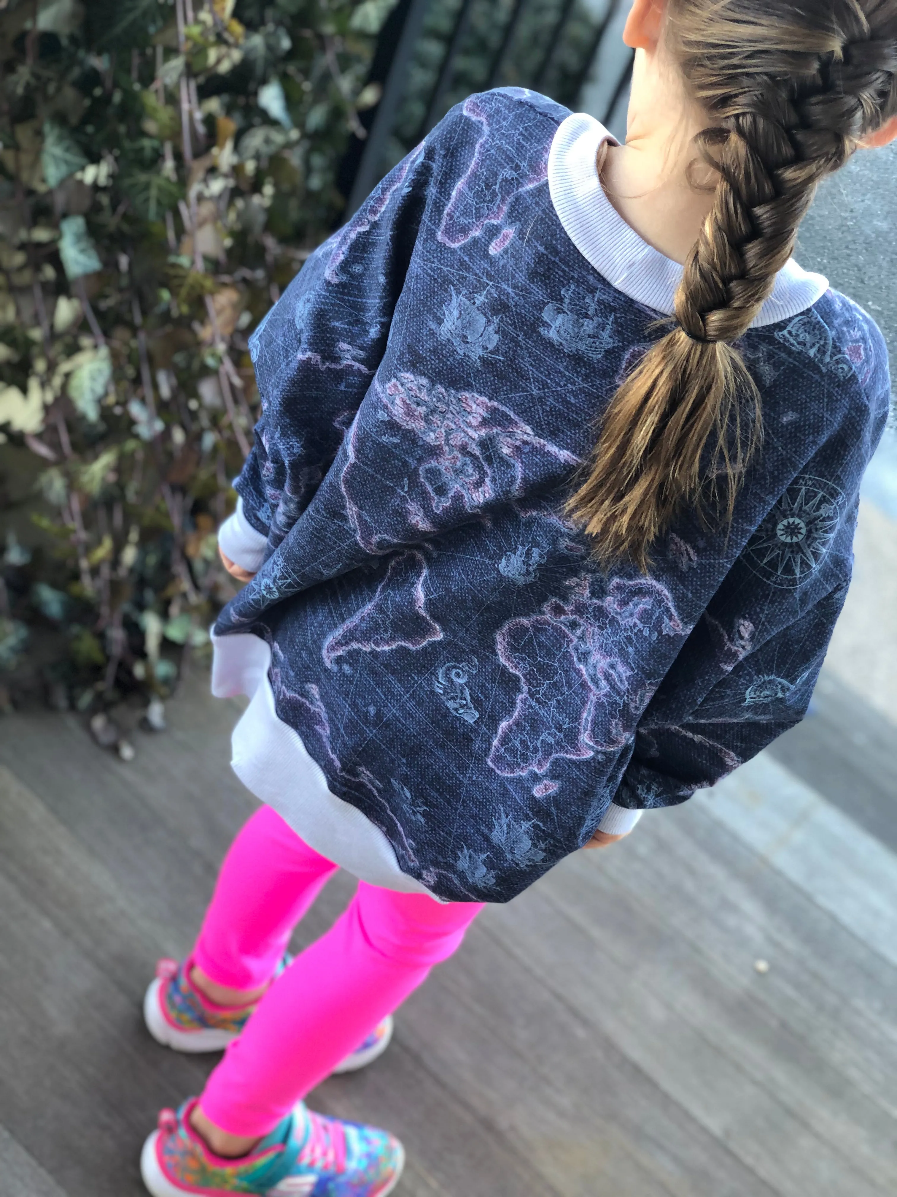 Youth Sav's Sweatshirt  PDF Sewing Pattern 2-16