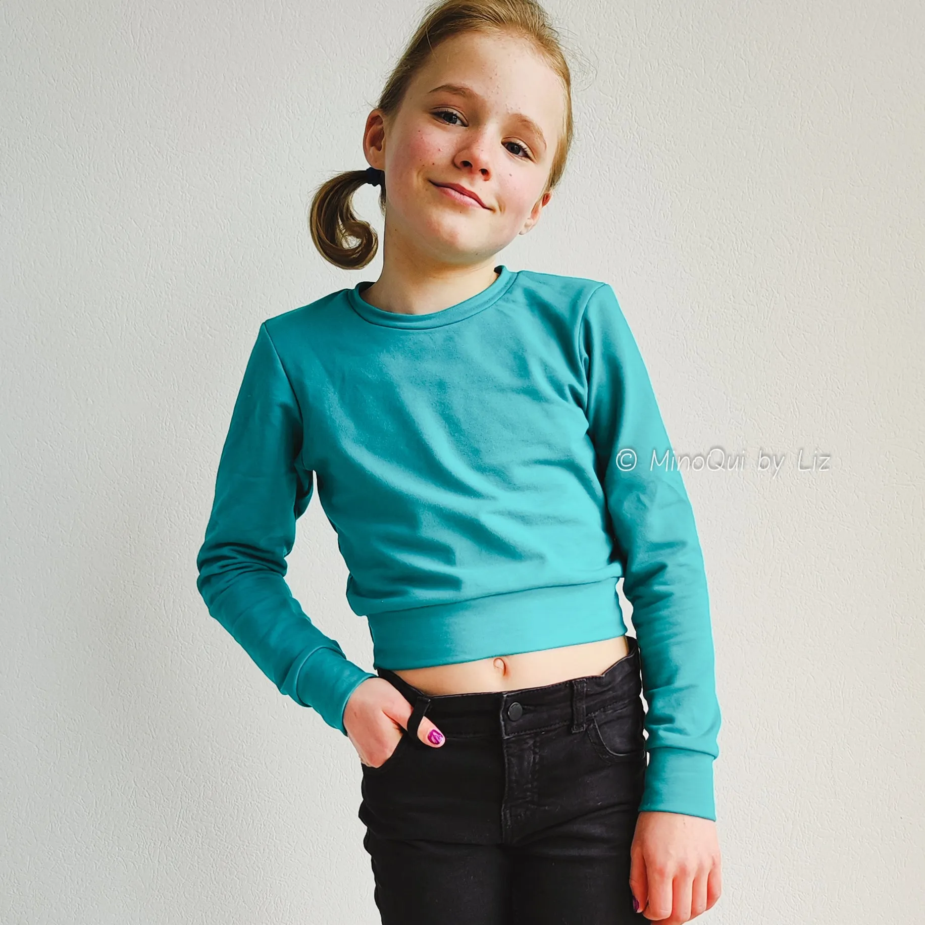 Youth Ultra Crop PDF Sewing Pattern 2-16